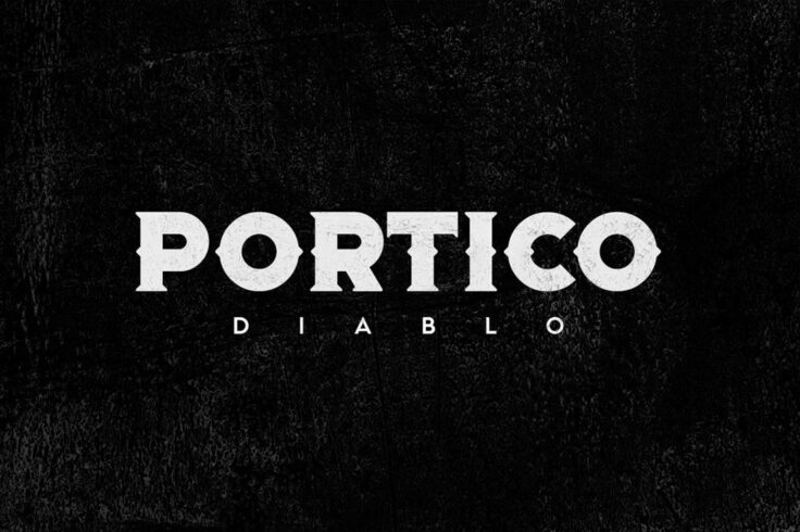 View Information about Portico Diablo Font