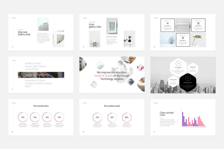 View Information about Power Presentation Template