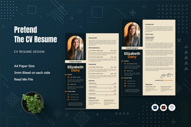 View Information about Pretend Resume Template