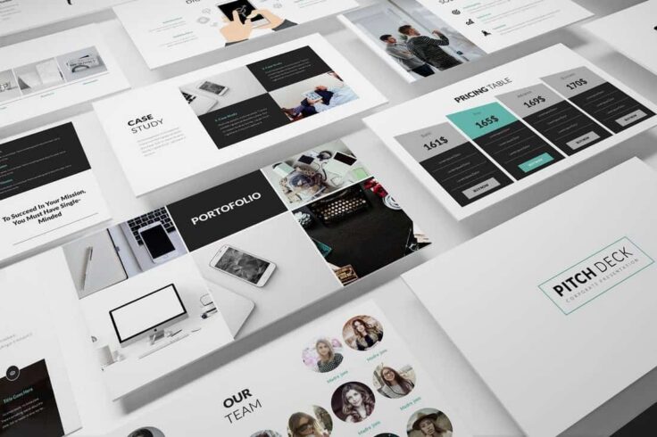 View Information about Professional Pitch Deck Template