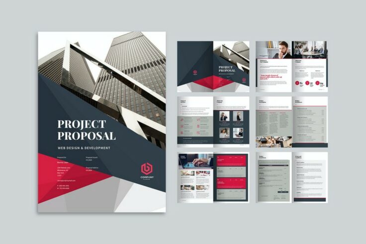 View Information about Project Proposal Brochure Template