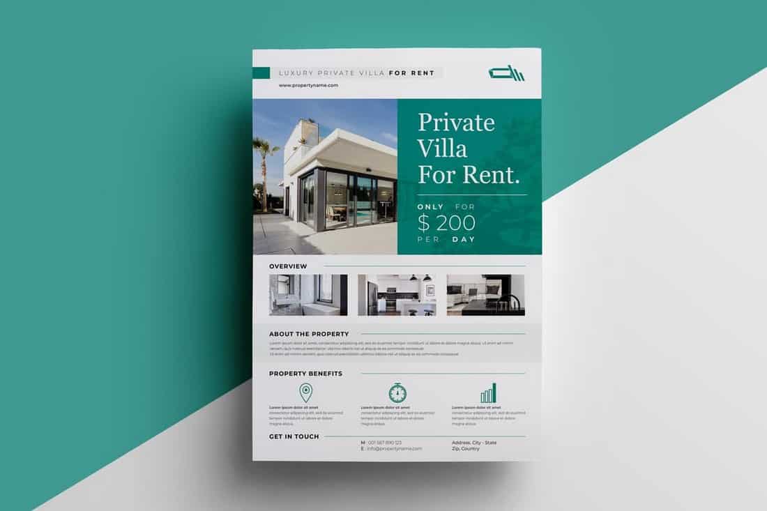 Property & Real Estate Flyer Template