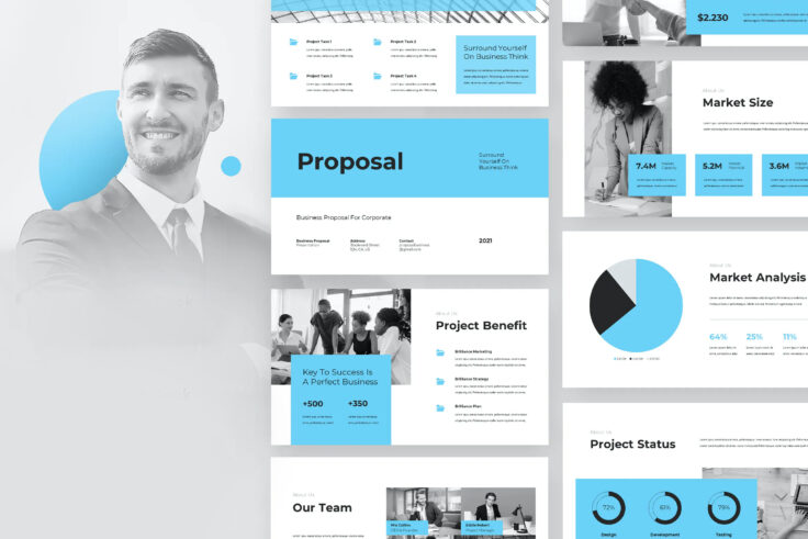 View Information about Minimal Business Proposal Template