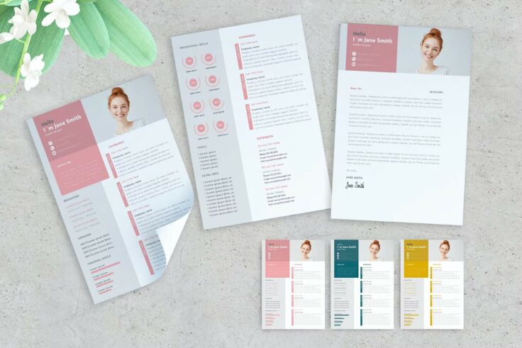 View Information about Colorful Resume Template