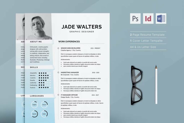 View Information about Simple Blue Resume Template