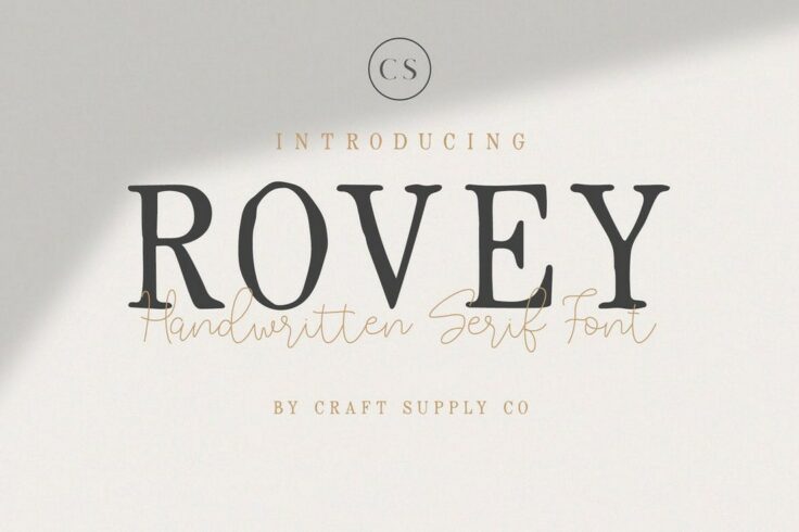 View Information about Rovey Font