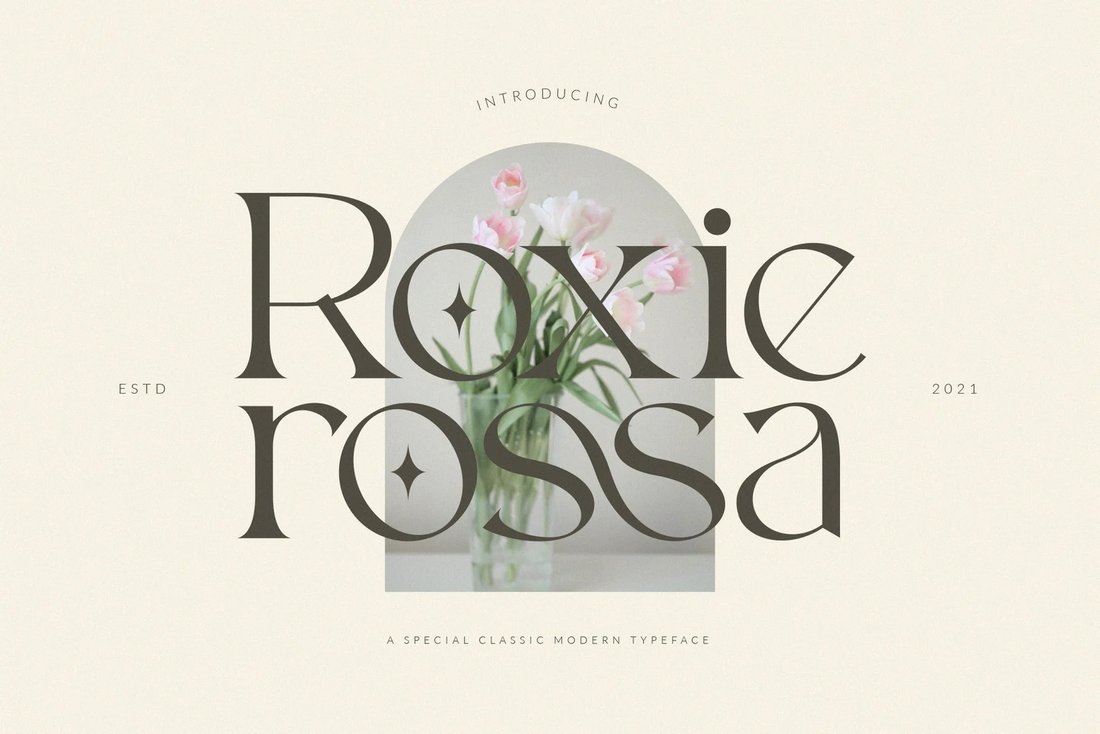 Roxie Rossa - Free Aesthetic Serif Font