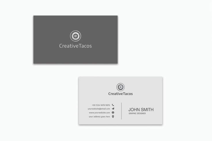 View Information about Simple Minimal Business Card Template