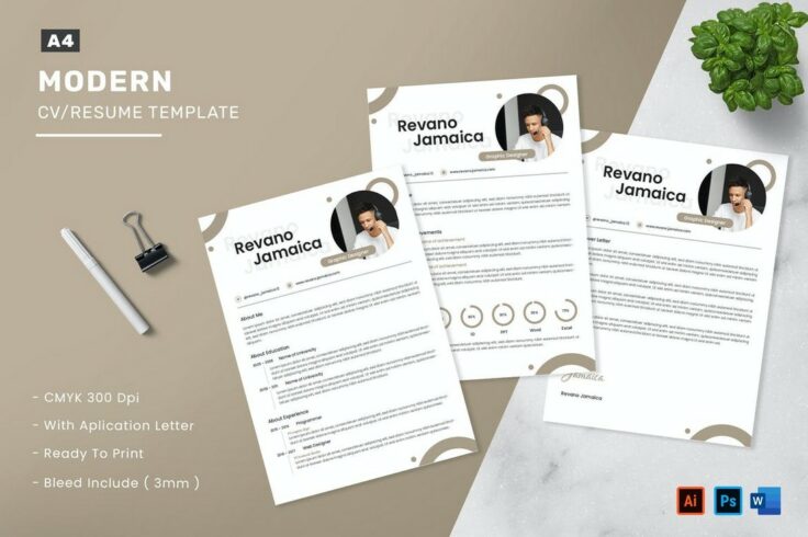View Information about Simple Resume & Cover Letter Templates