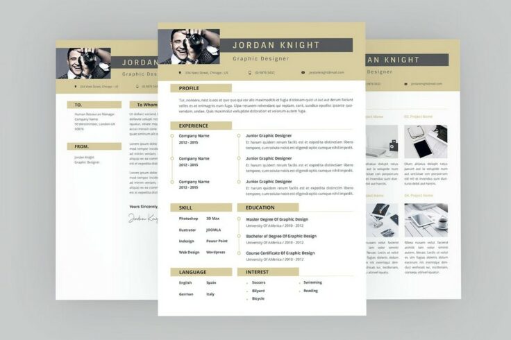 View Information about Jordan Resume Template
