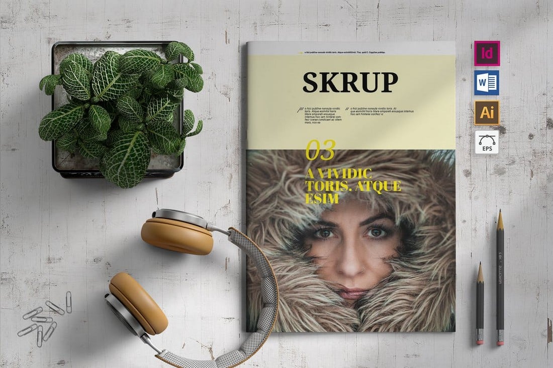 Skrup - Modern Magazine Template