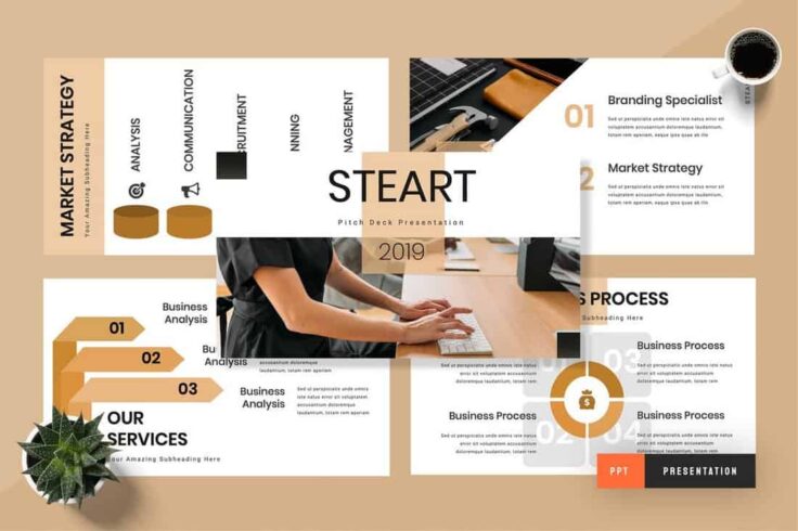 View Information about Steart Pitch Deck Template
