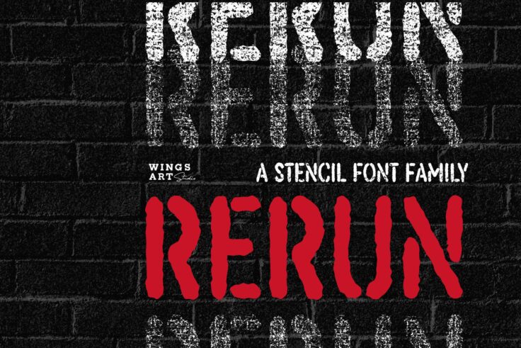 View Information about ReRun Font Family