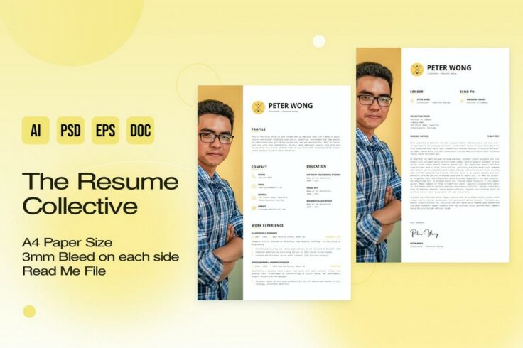 View Information about Stylish Resume & Cover Letter Template