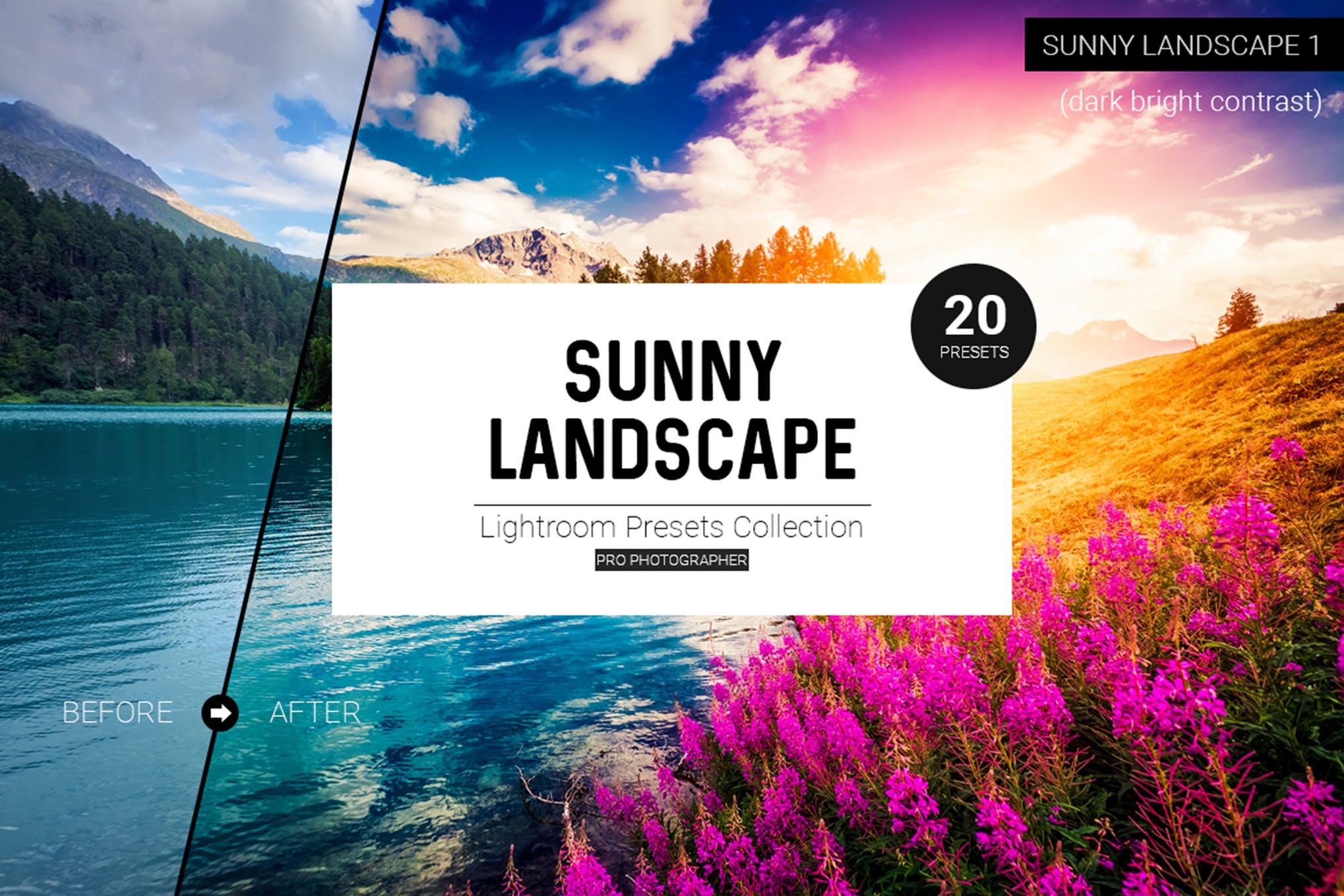 Sunny Landscape Lightroom Presets