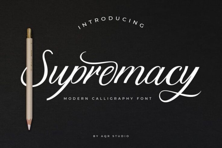 View Information about Supremacy Font