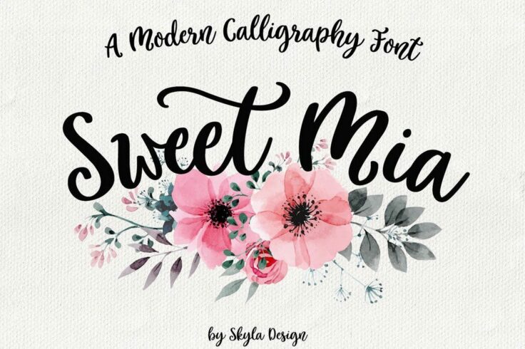 View Information about Sweet Mia Font