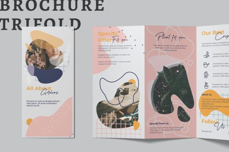 View Information about Stylish Tri-Fold Brochure Template