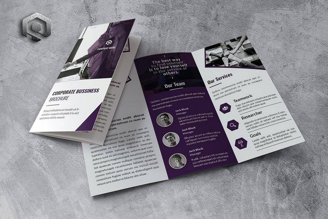 Trifold Brochure example