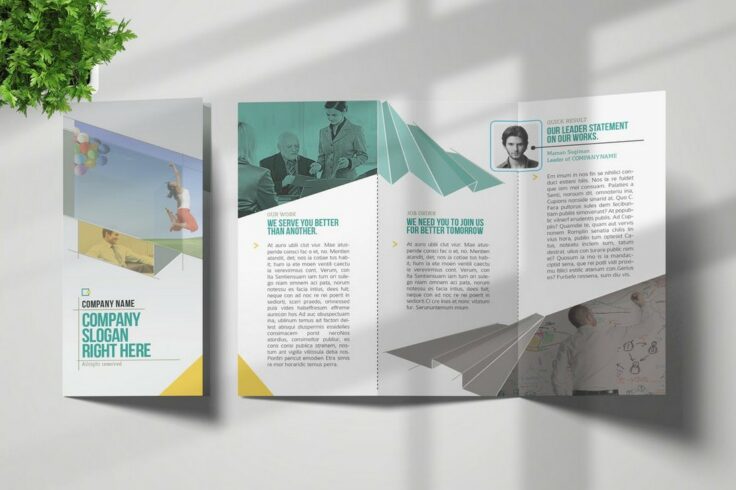 View Information about Geometric Brochure Template