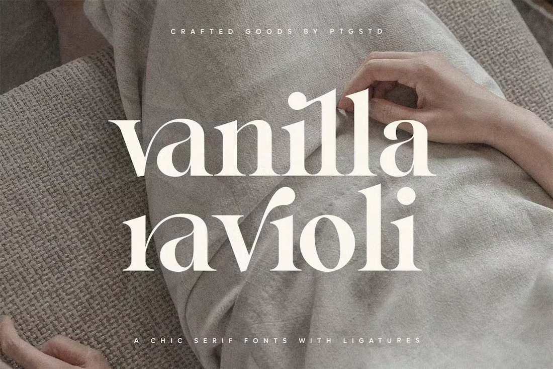 Vanilla Ravioli - Aesthetic Ligature Font