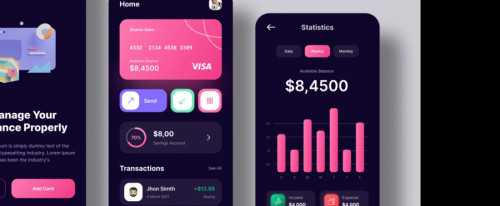 View Information about Wallet App Design
