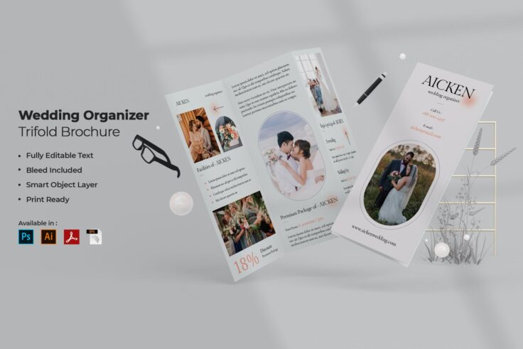 View Information about Wedding Organizer Brochure Template