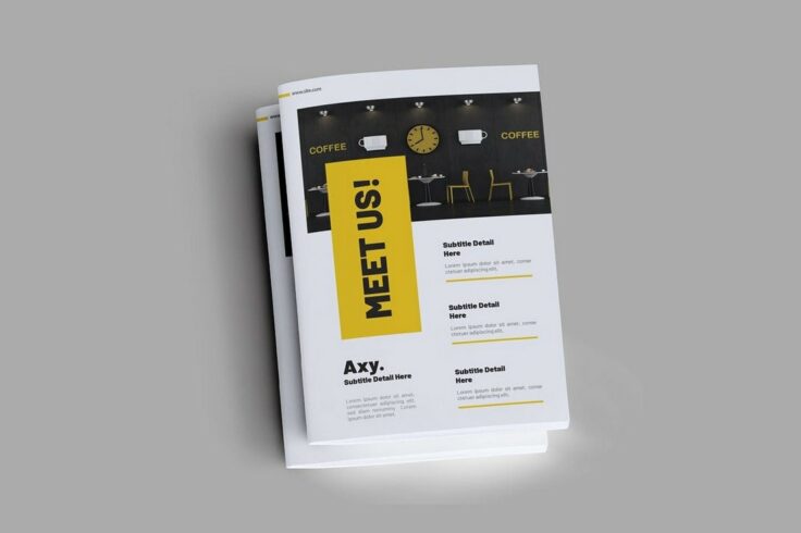 View Information about Yellow Trendy Brochure Template
