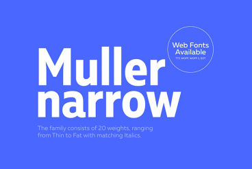 60+ Best Condensed & Narrow Fonts of 2023