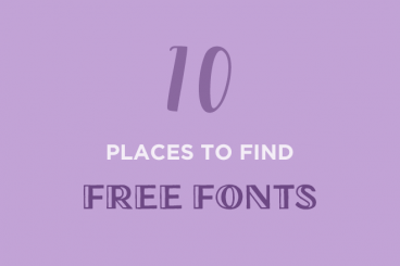 10+ Best Places to Find Free Fonts
